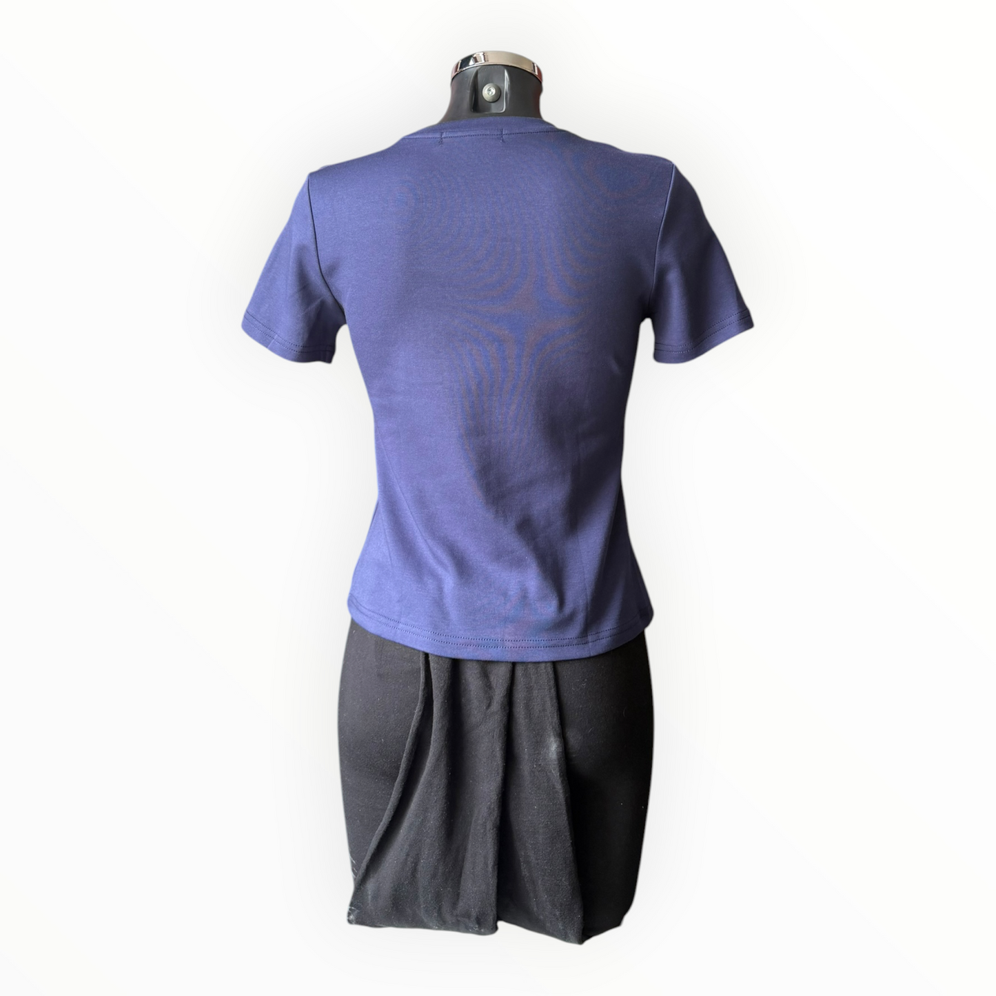 Sasha basic cap sleeve tshirt - Navy