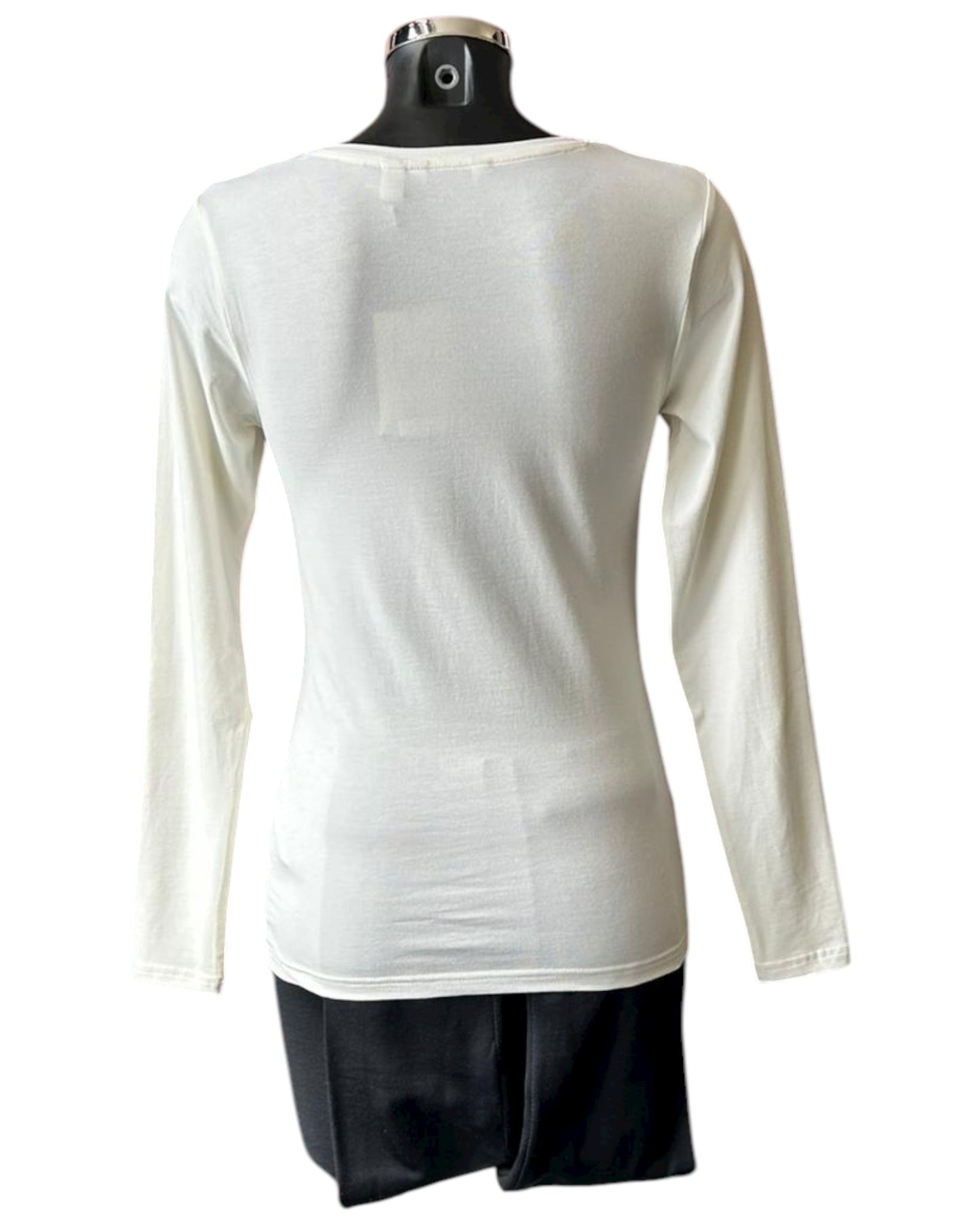 Byoung Pamila long sleeve layering top - Ivory