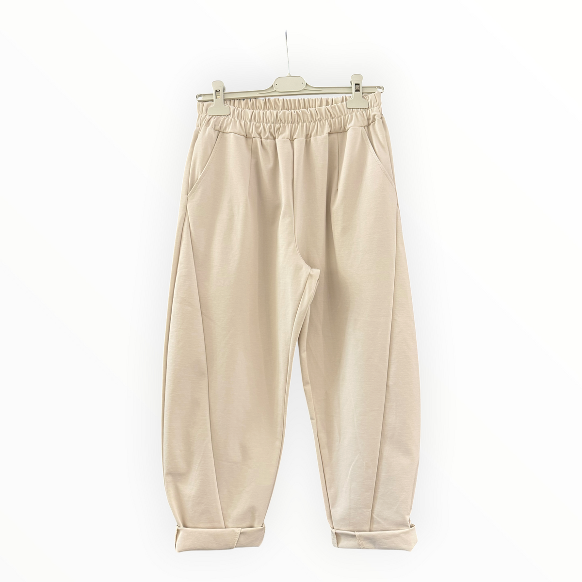 Priya jersey balloon trousers - Beige