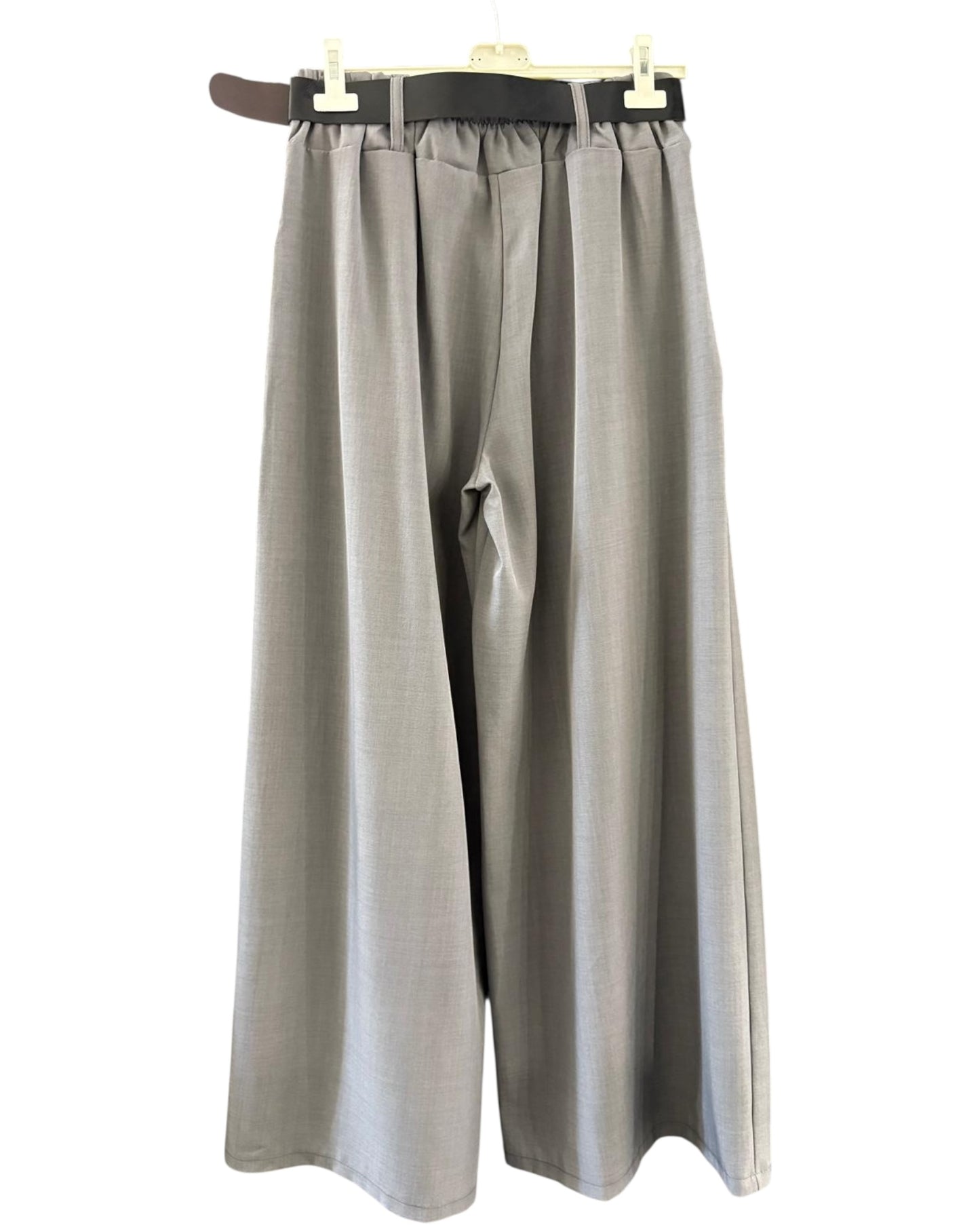 Charlie wide leg trousers - Grey