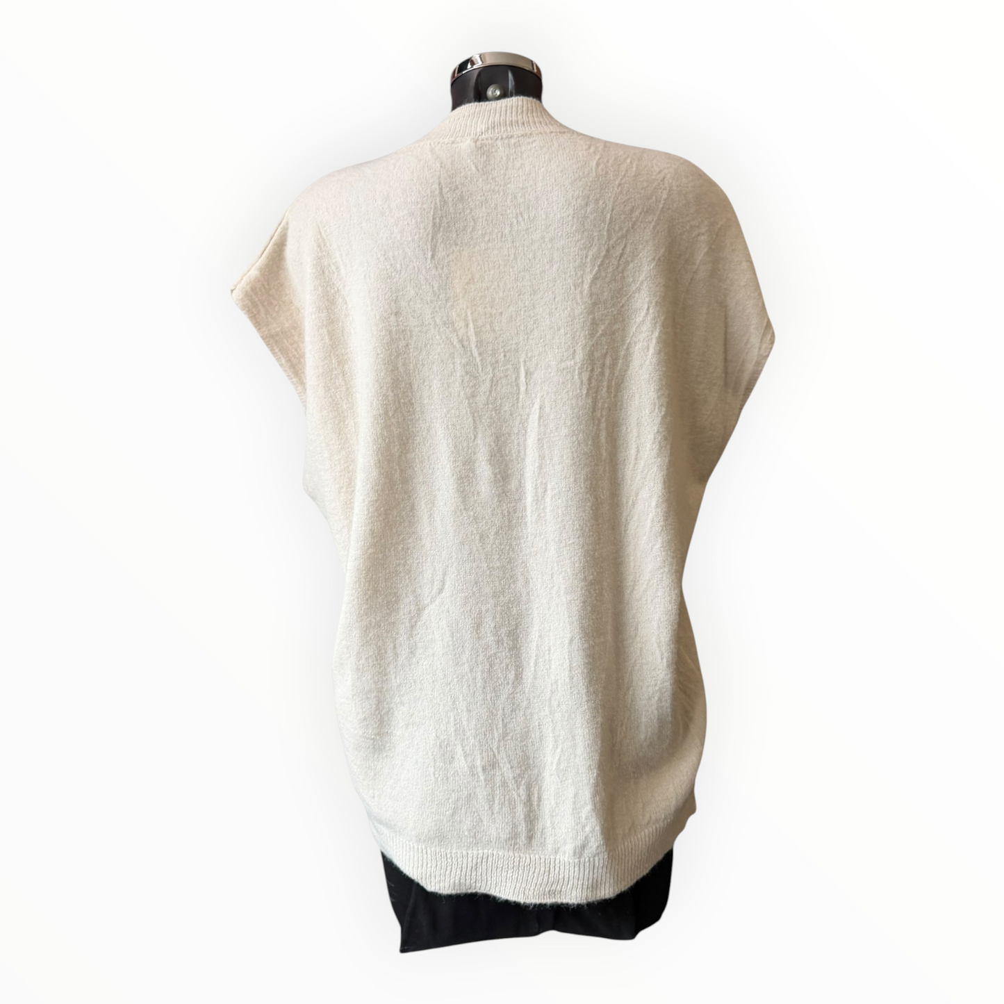 Patsy v neck tank top jumper - Beige
