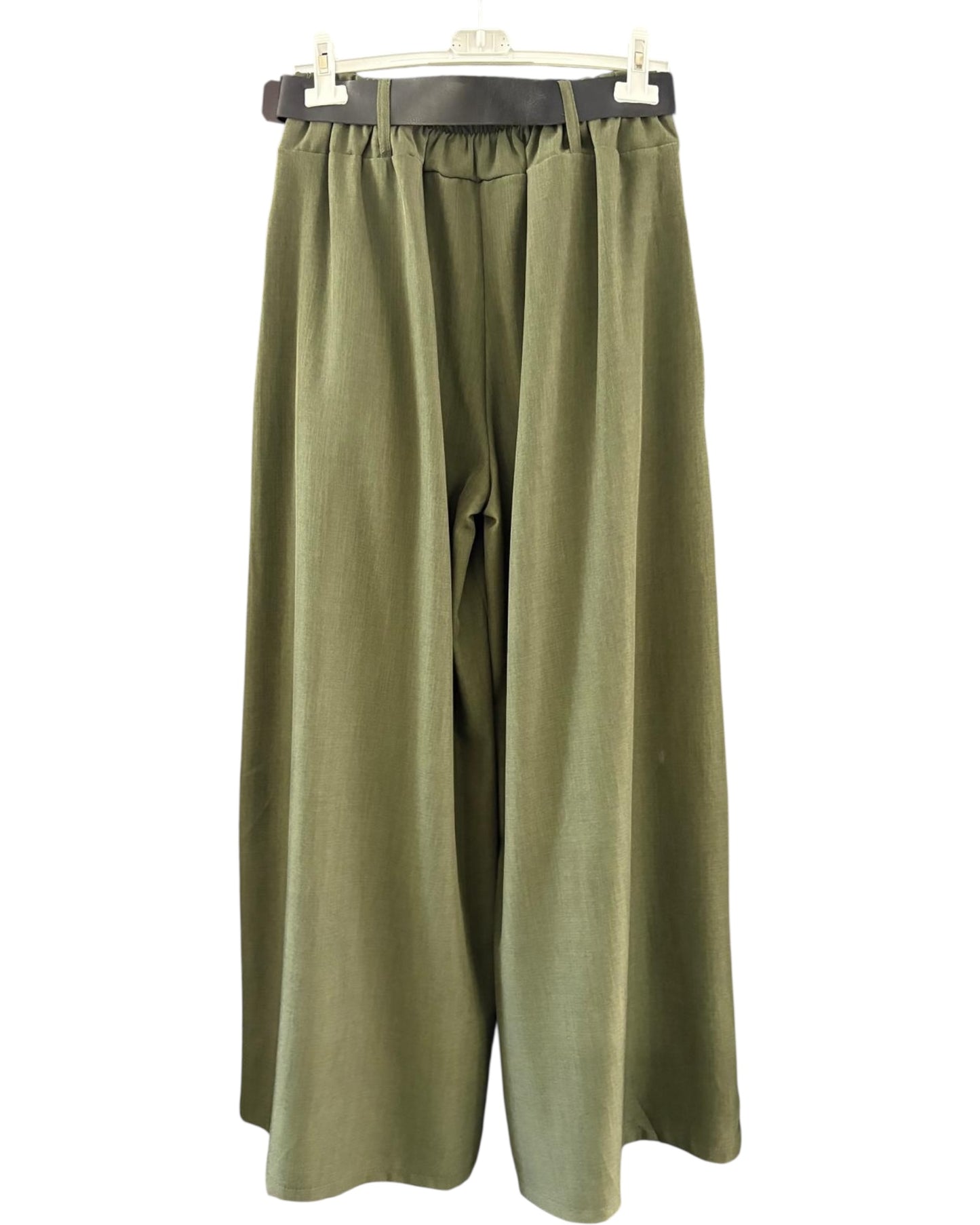 Charlie wide leg trousers - Khaki