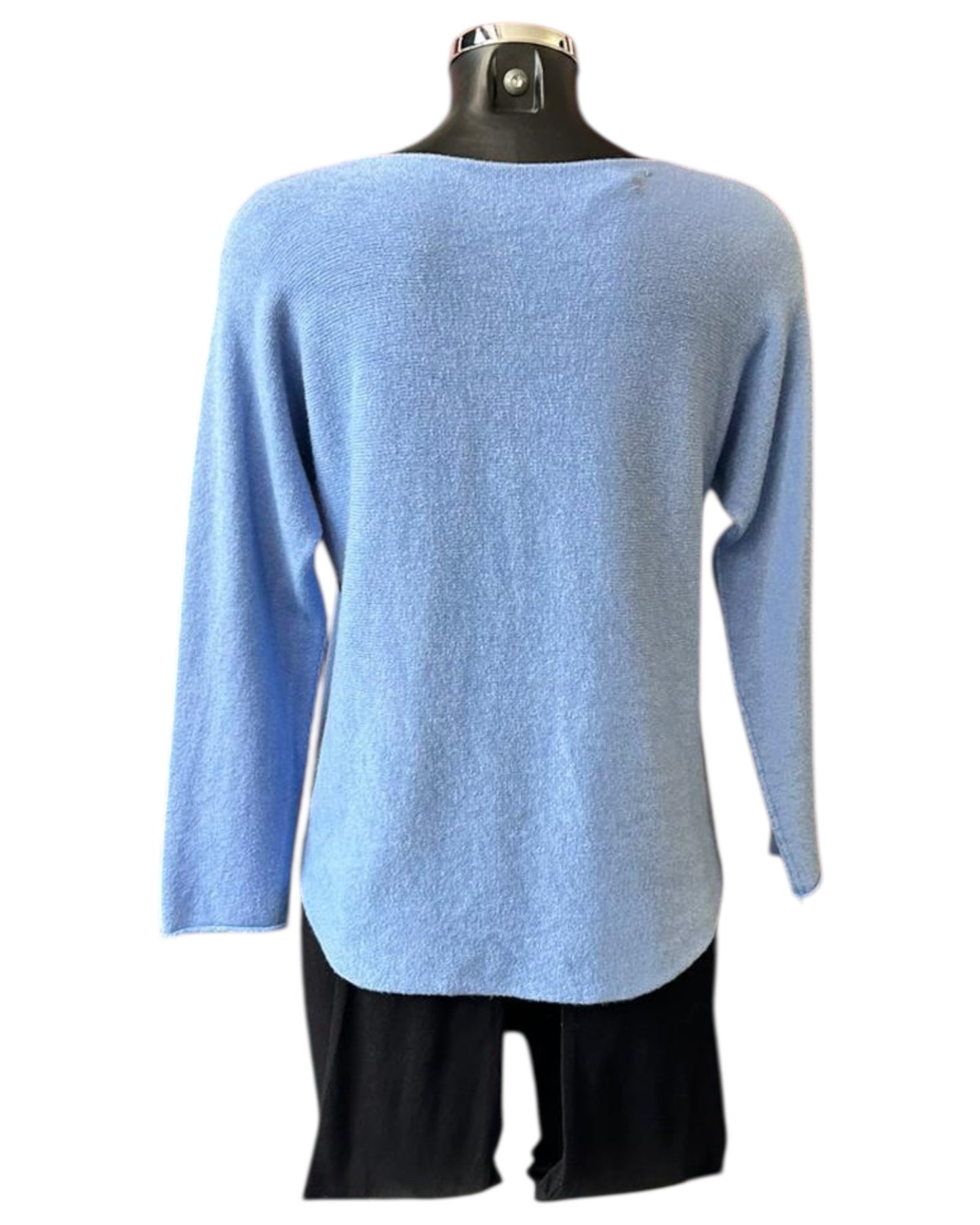 Toni short soft plain jumper - blue