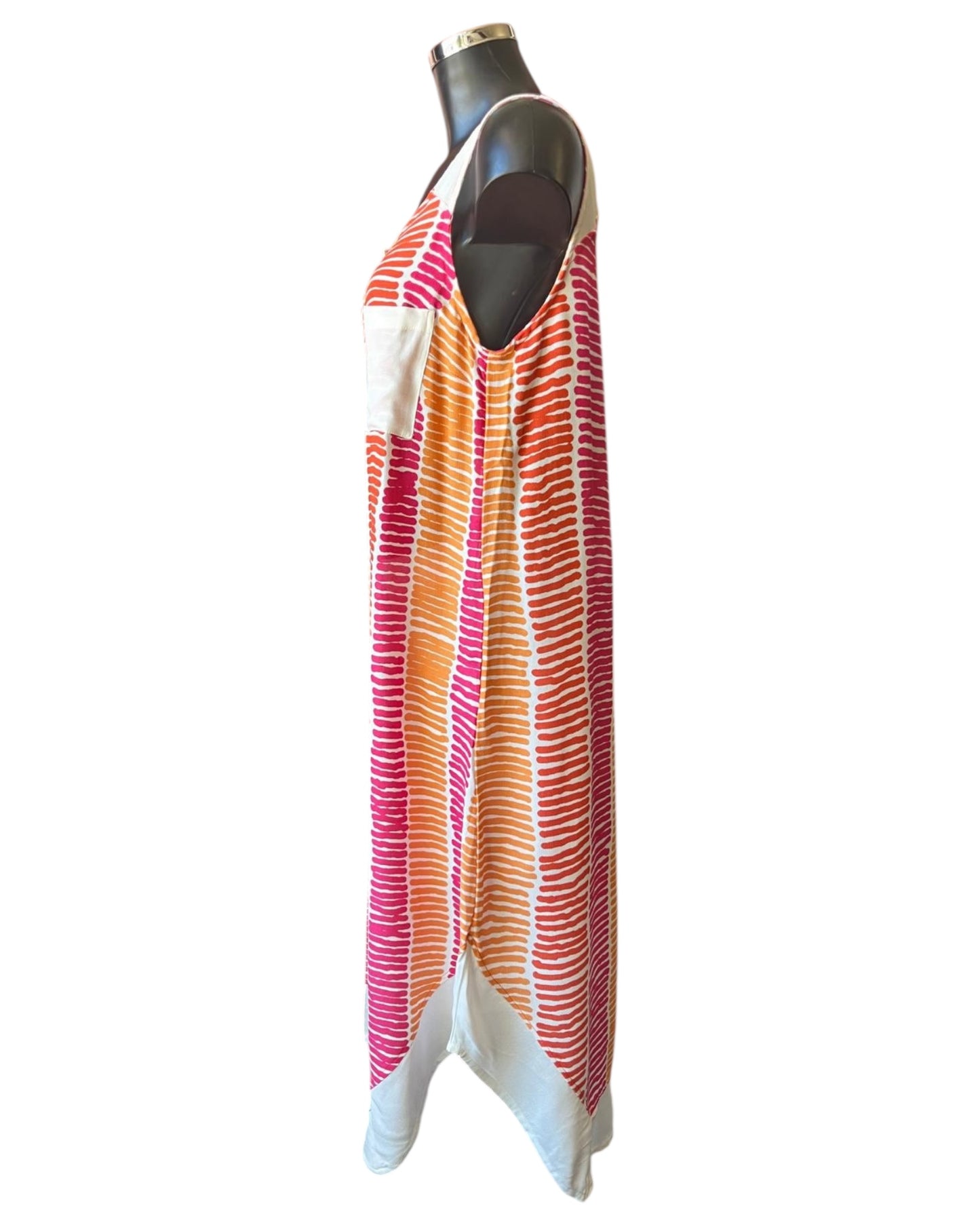 Tara Vao Lana 9016 dress - Orange mix