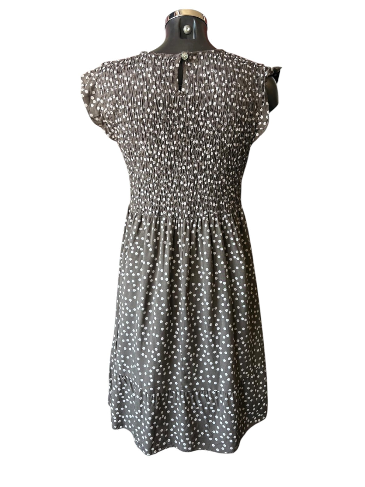 Molly mini dress - Chocolate spot