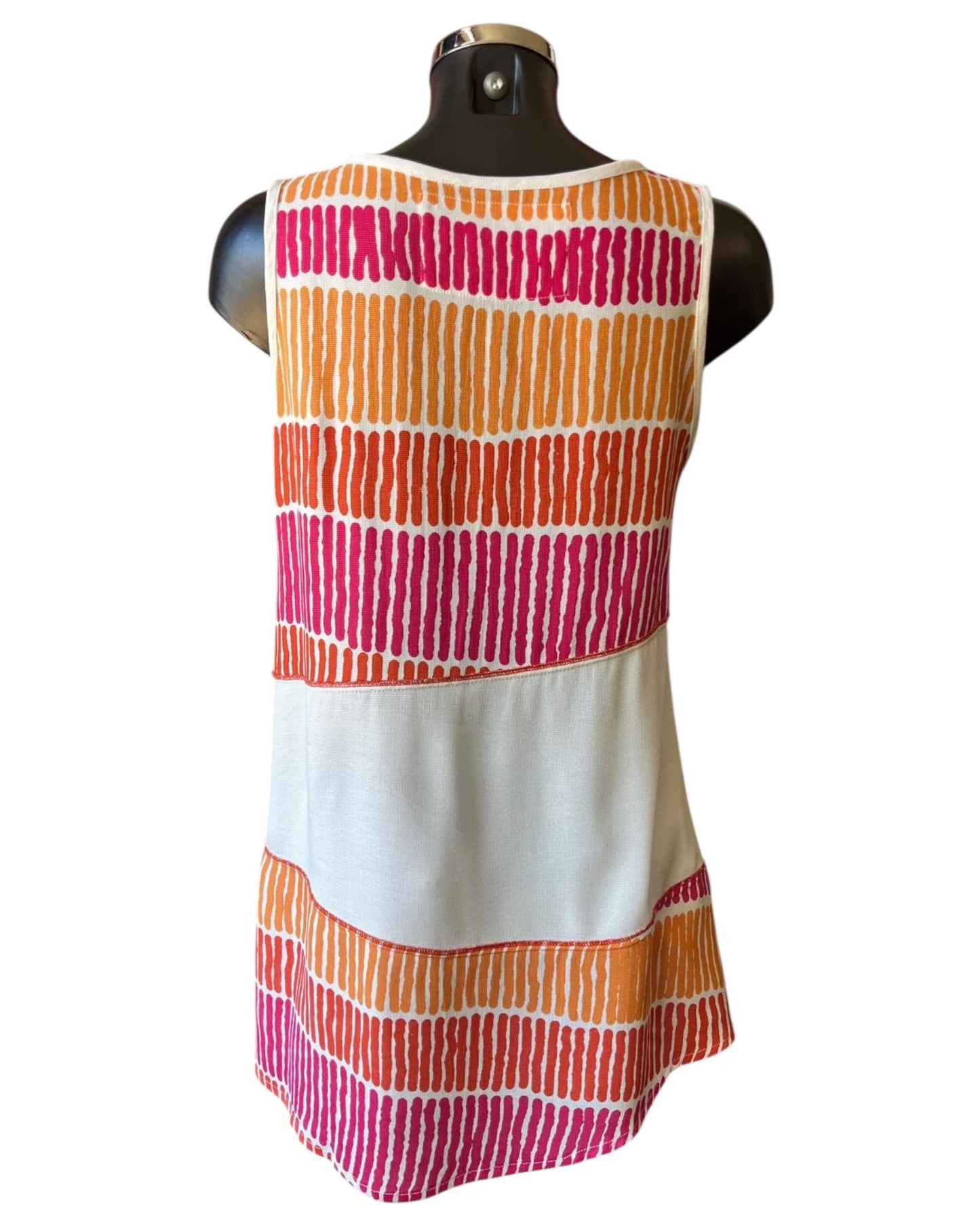 Tara Vao Lana 2069 tunic top - Orange mix