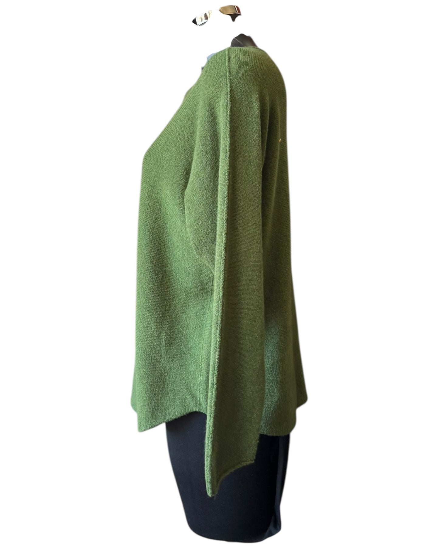 Toni short soft plain jumper - Khaki