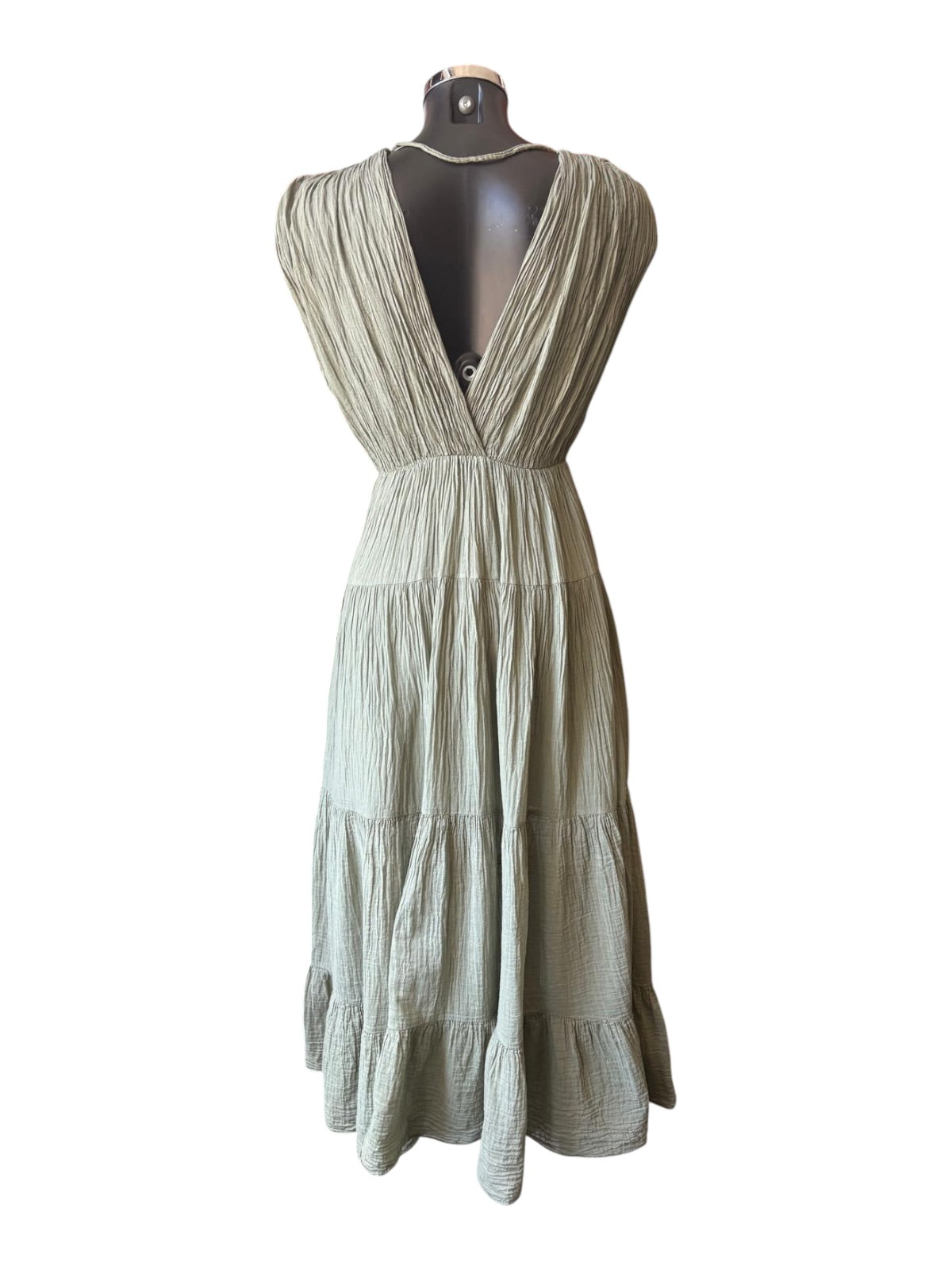 Ruby cotton summer dress - Khaki