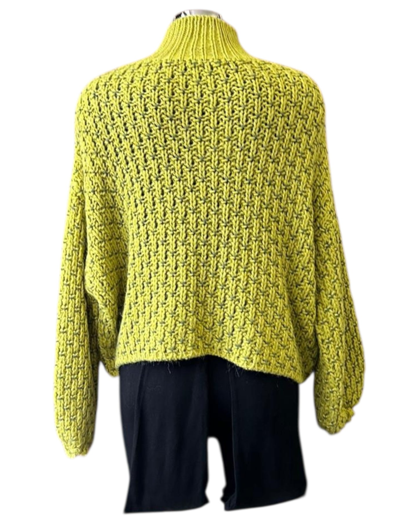 Alice chunky knit jumper - Lime