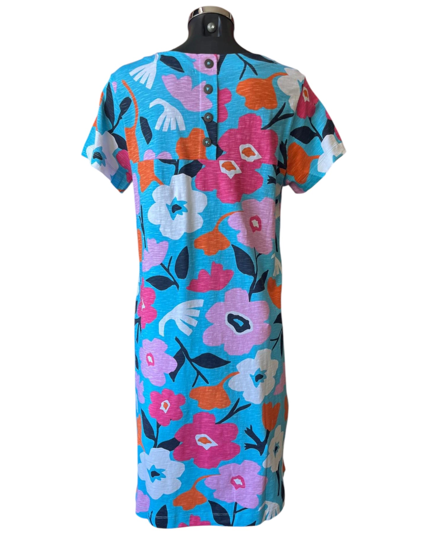Foil what the frock dress - Bold Blooms