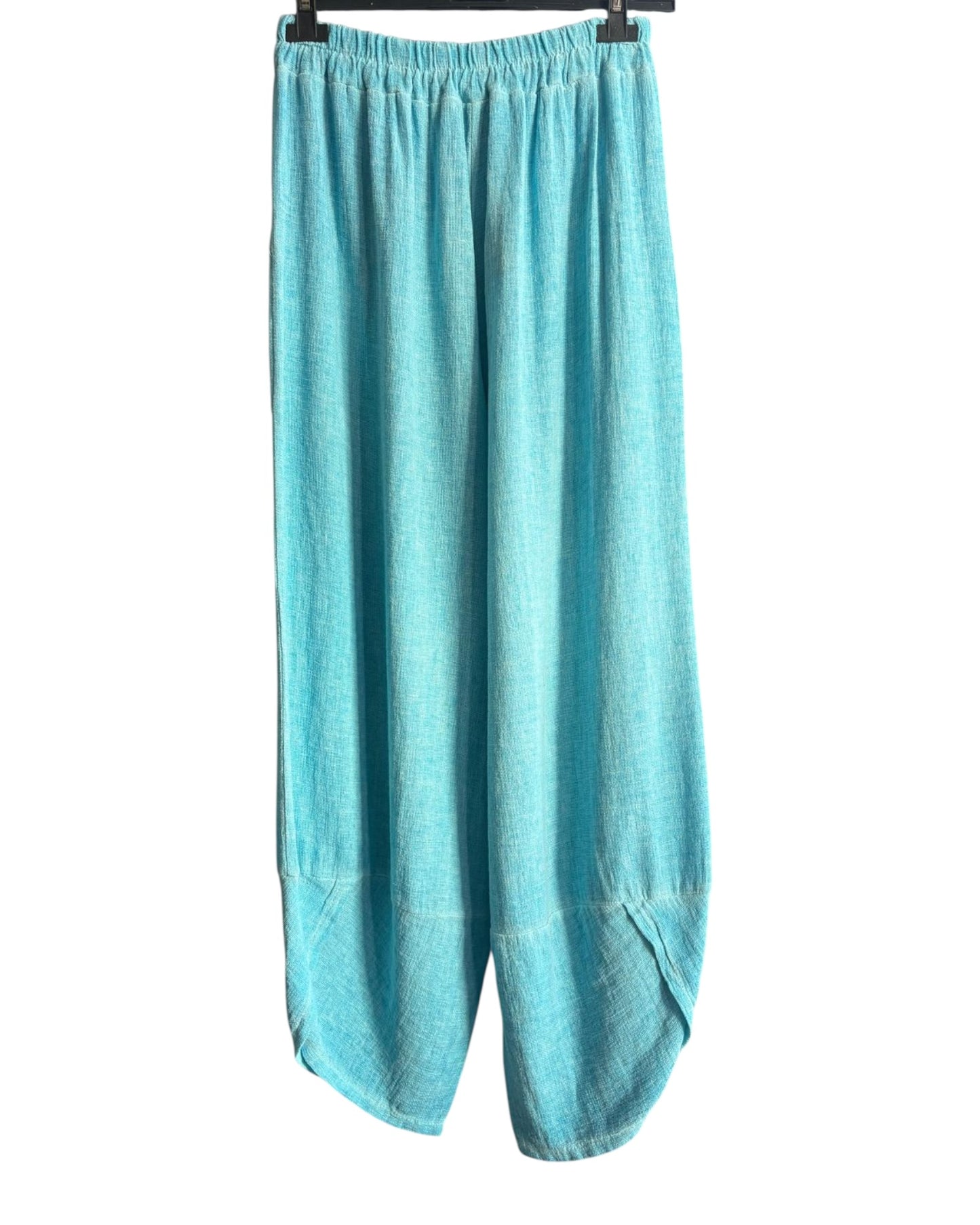 Casey range balloon trousers - Aqua