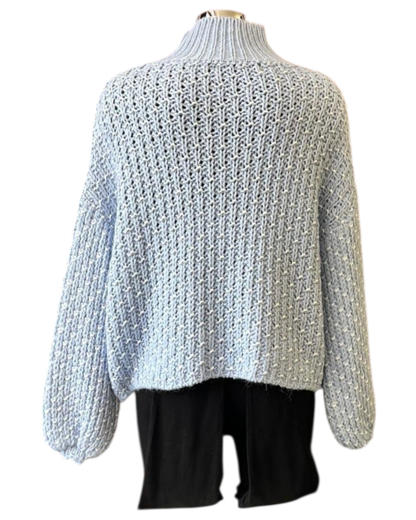 Alice chunky knit jumper - Blue