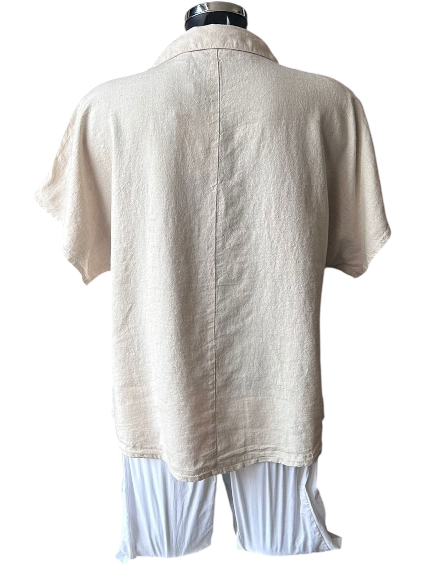 Byoung falakka v neck shirt - rainy day