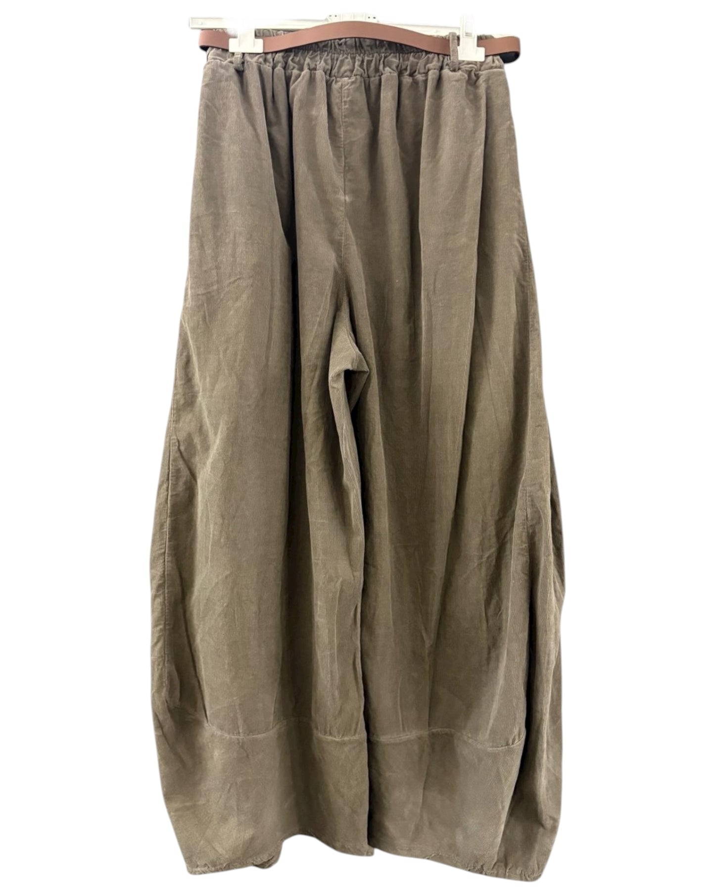 Gia needlecord quirky trousers - Taupe