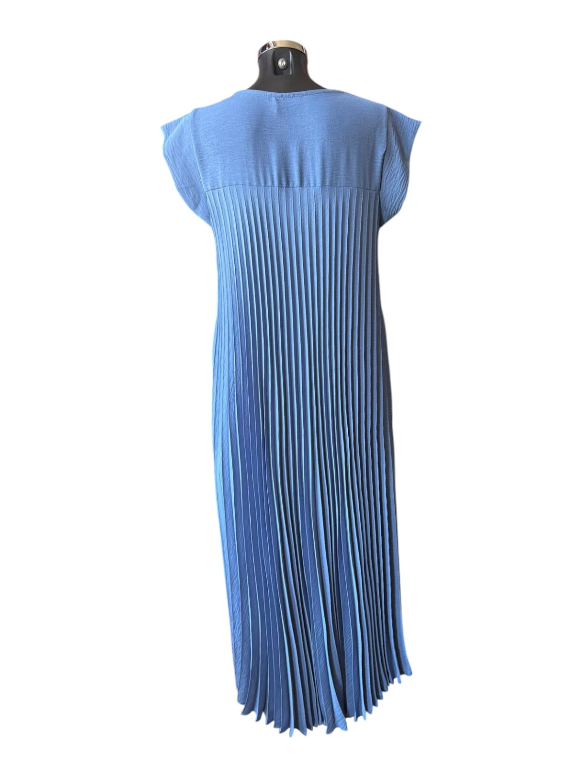 Pixie pleated maxi dress - Blue