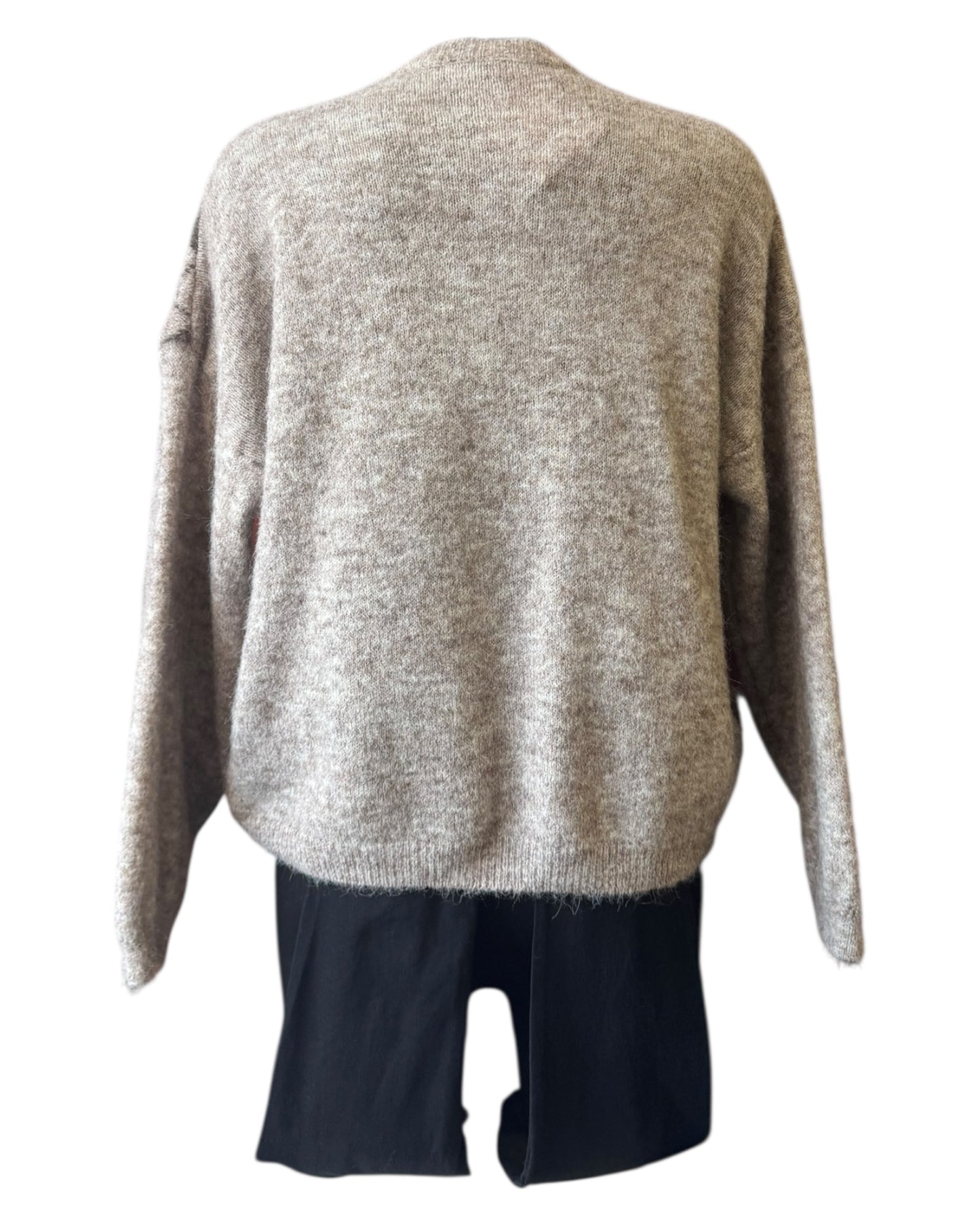 Shona argyle pattern cardigan - Taupe