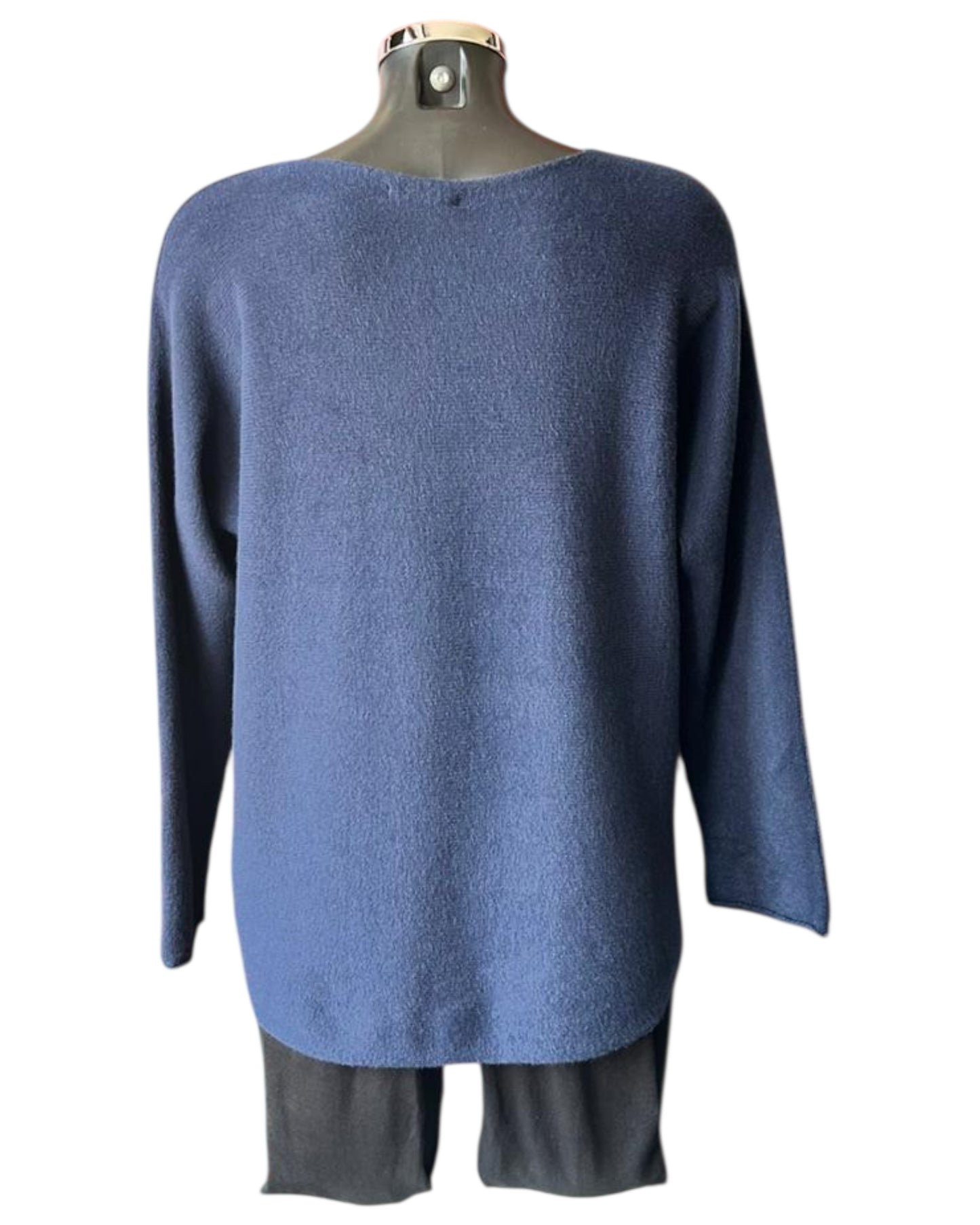 Toni short soft plain jumper - Navy