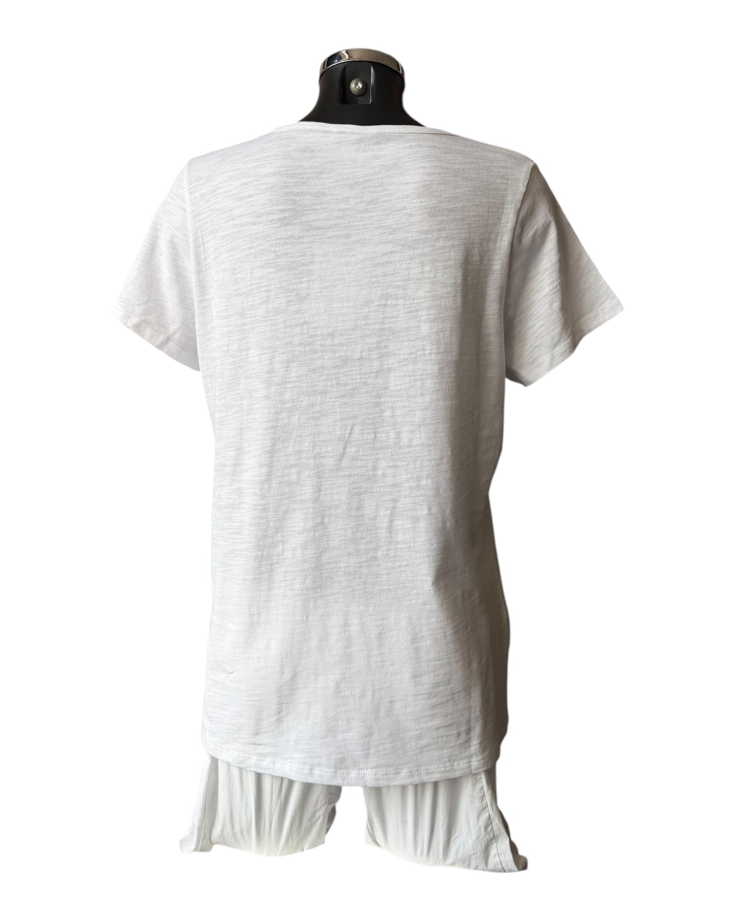 Tirelli short sleeve slim fit t-shirt - White