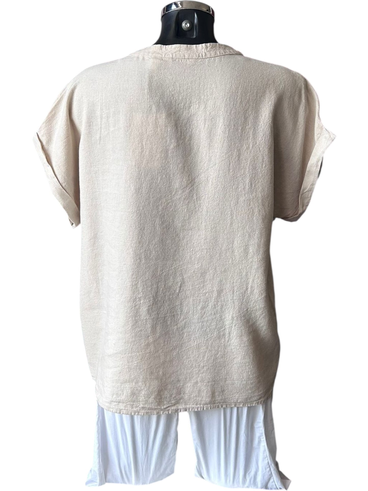 Byoung falakka v neck top - rainy day