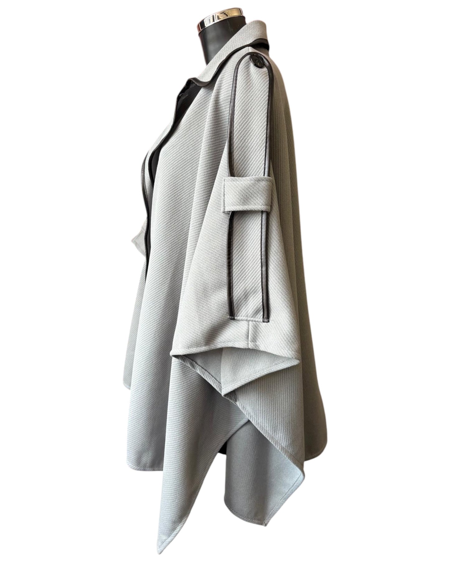 Odette cape coat - Grey