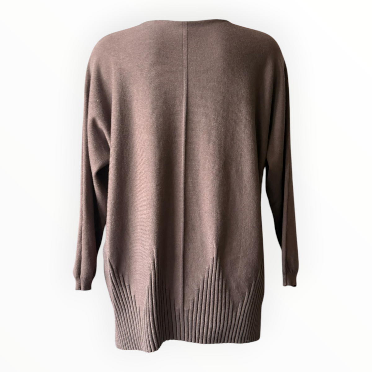 Courtney seam front jumper - Chocolate