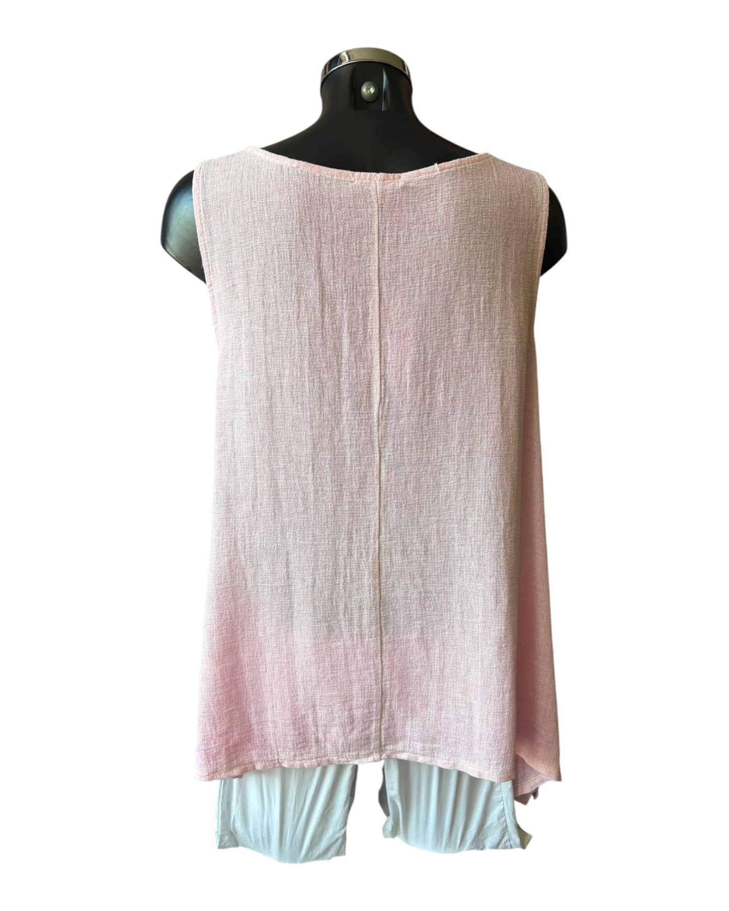 Casey range sleeveless top - Pink