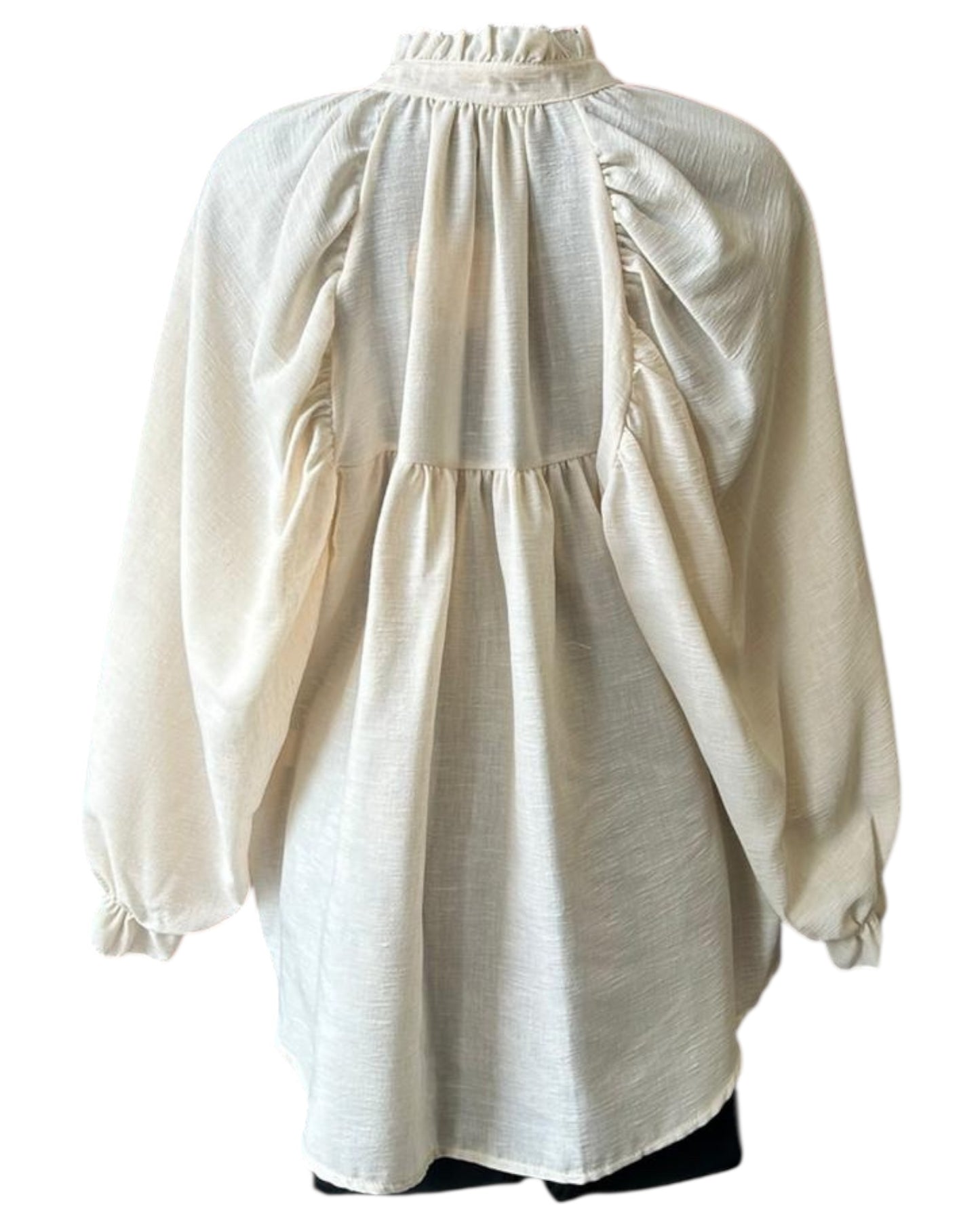Zola Victorian style cream blouse