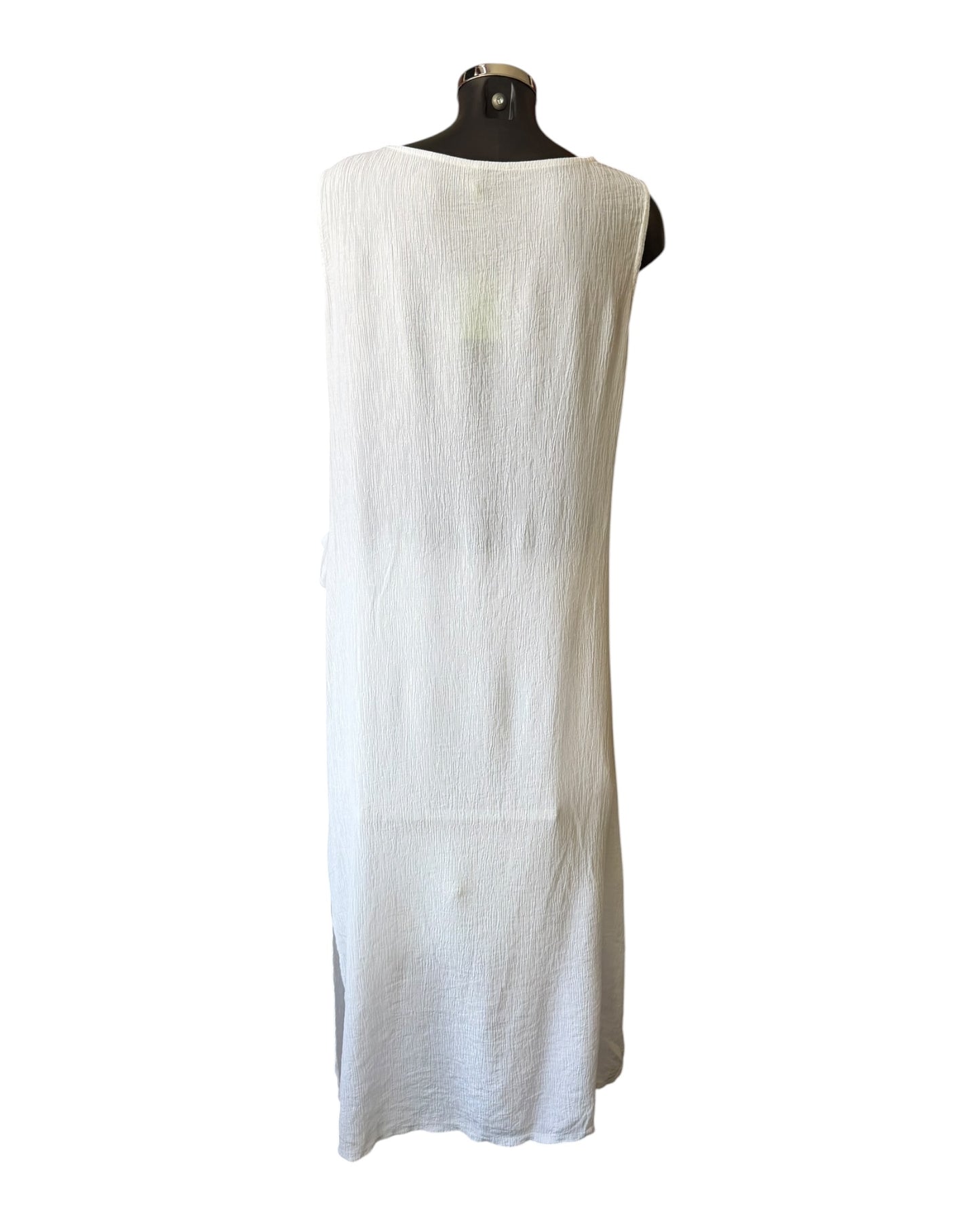 Milly range tie side dress - Beige