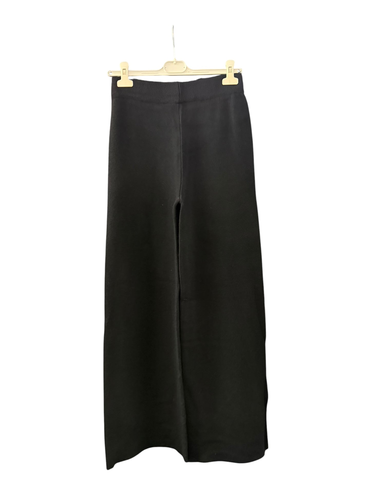 Enya b knit wide leg trousers - Black