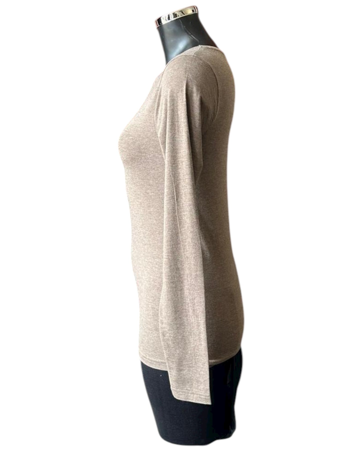 Byoung Pamila long sleeve layering top - Taupe