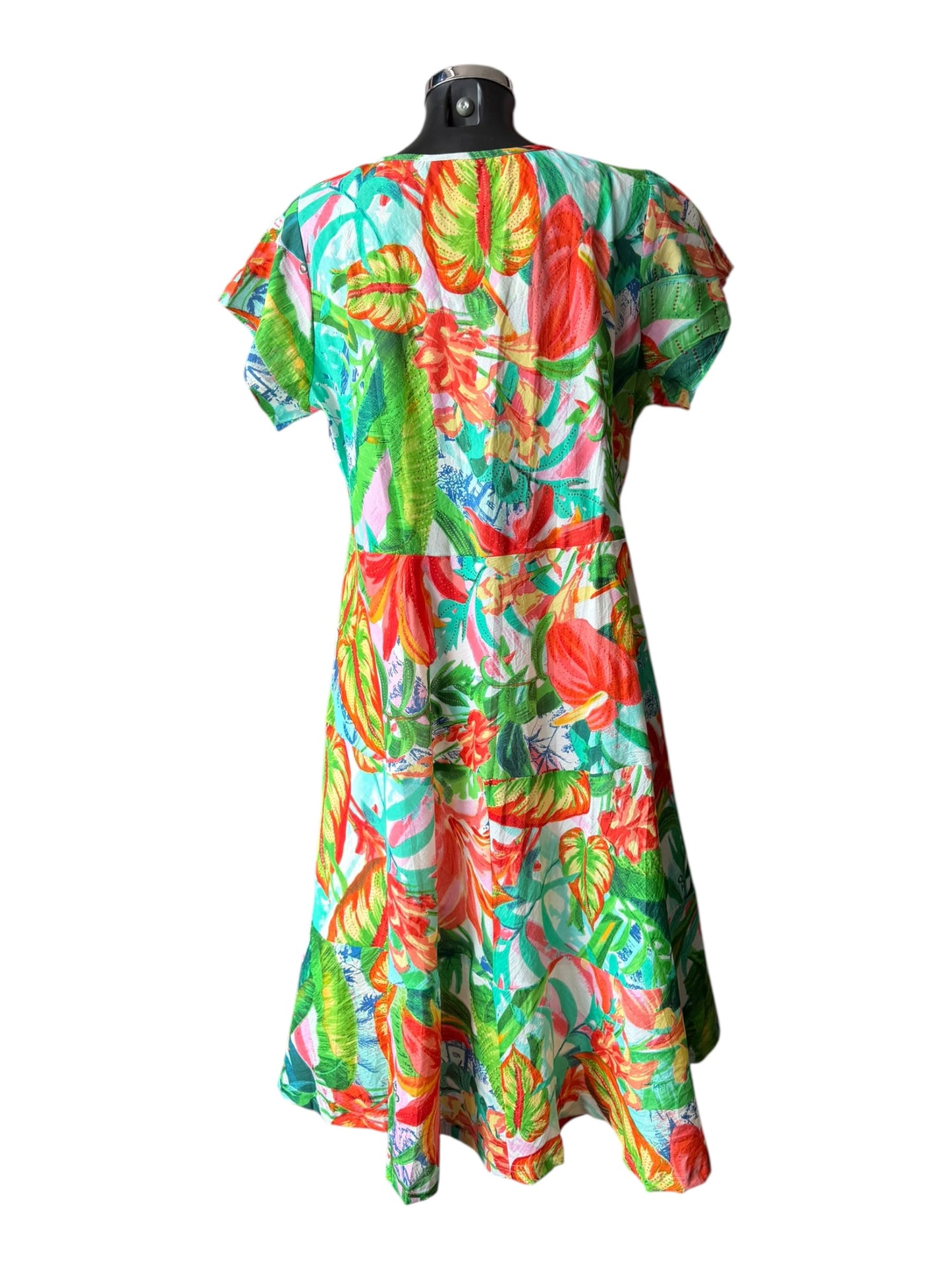 Orientique Equador layers short sleeve dress