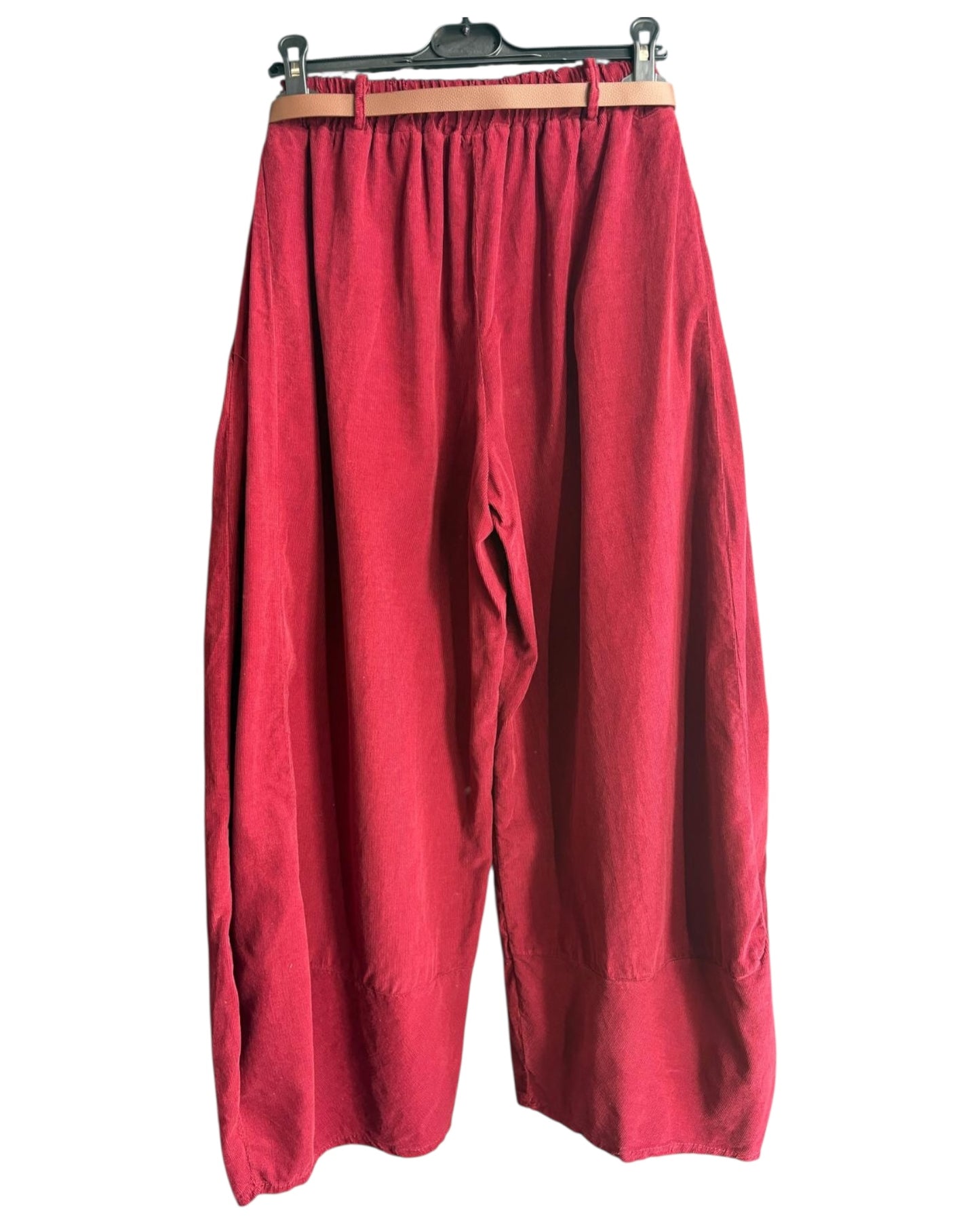Gia needlecord quirky trousers - Bordeaux