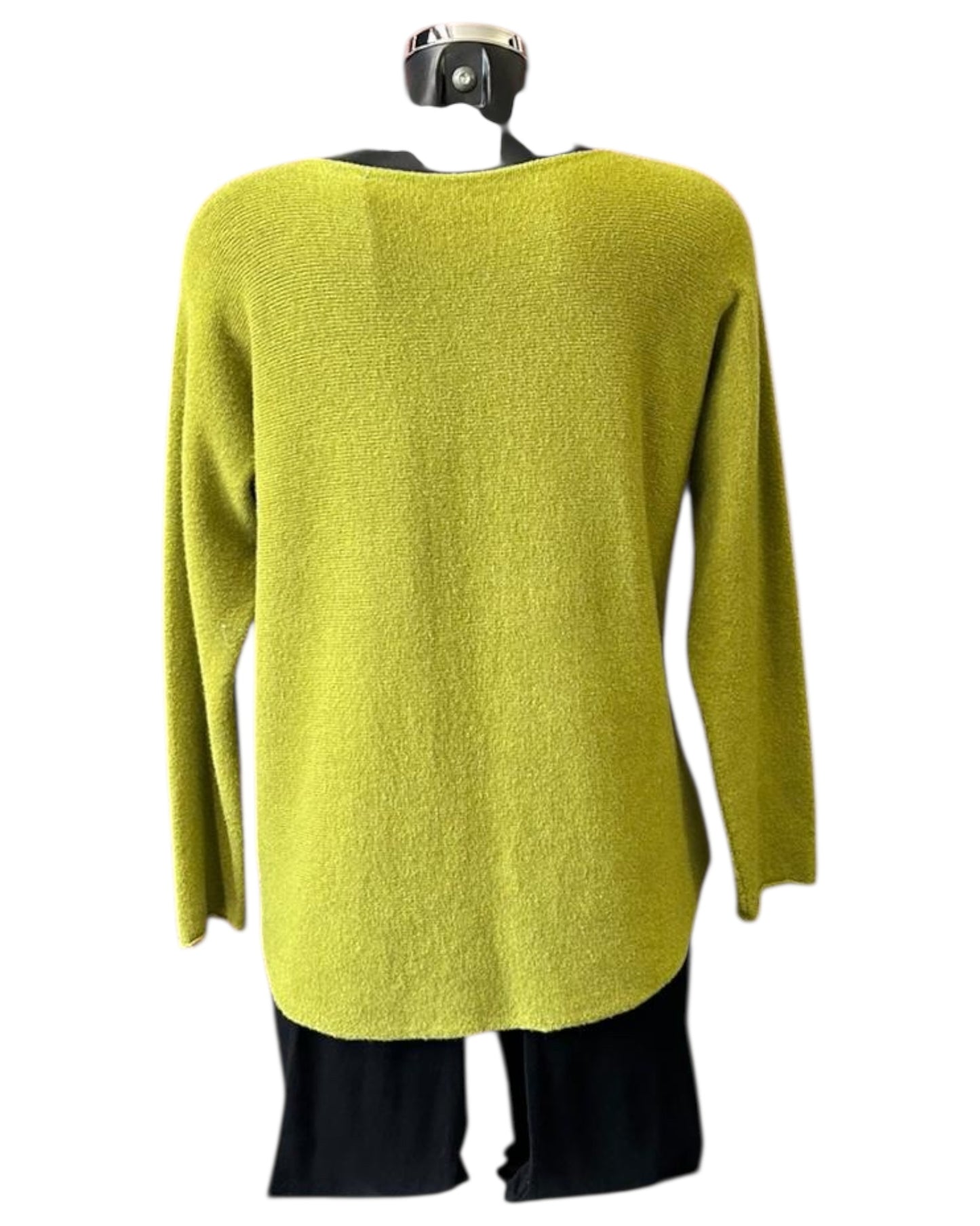 Toni short soft plain jumper - lime