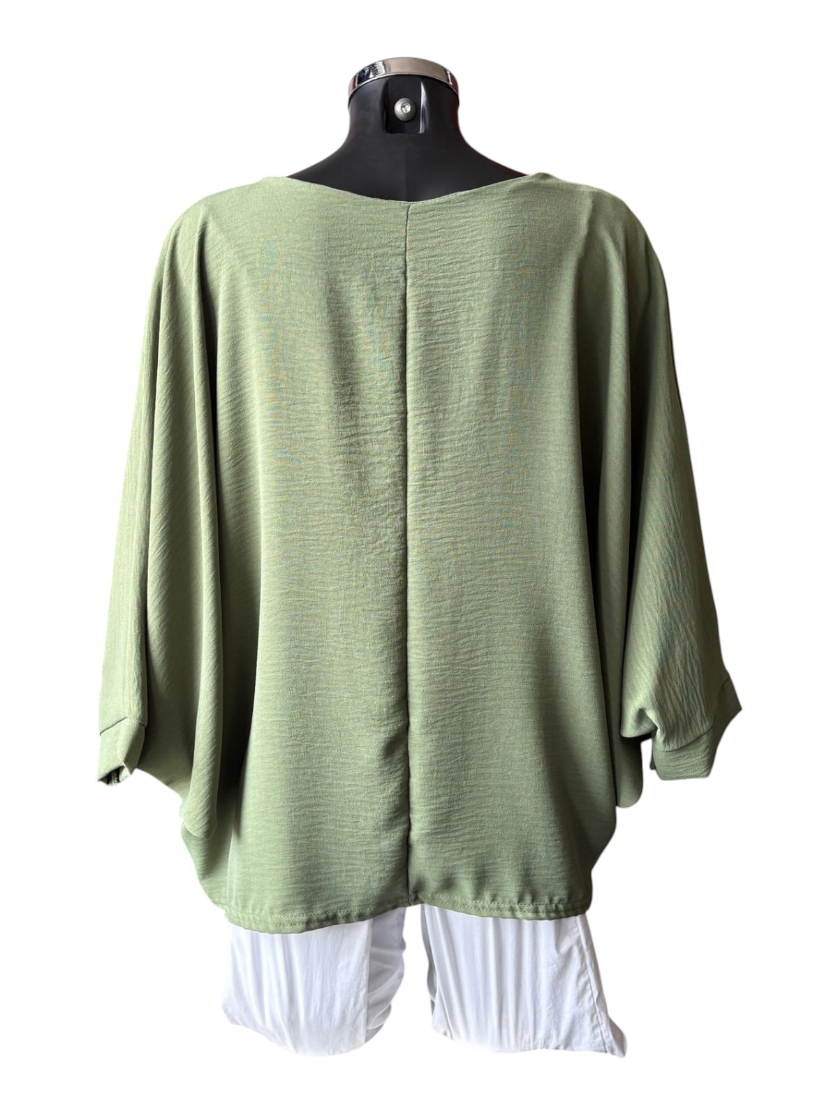 Lucy batwing top - khaki