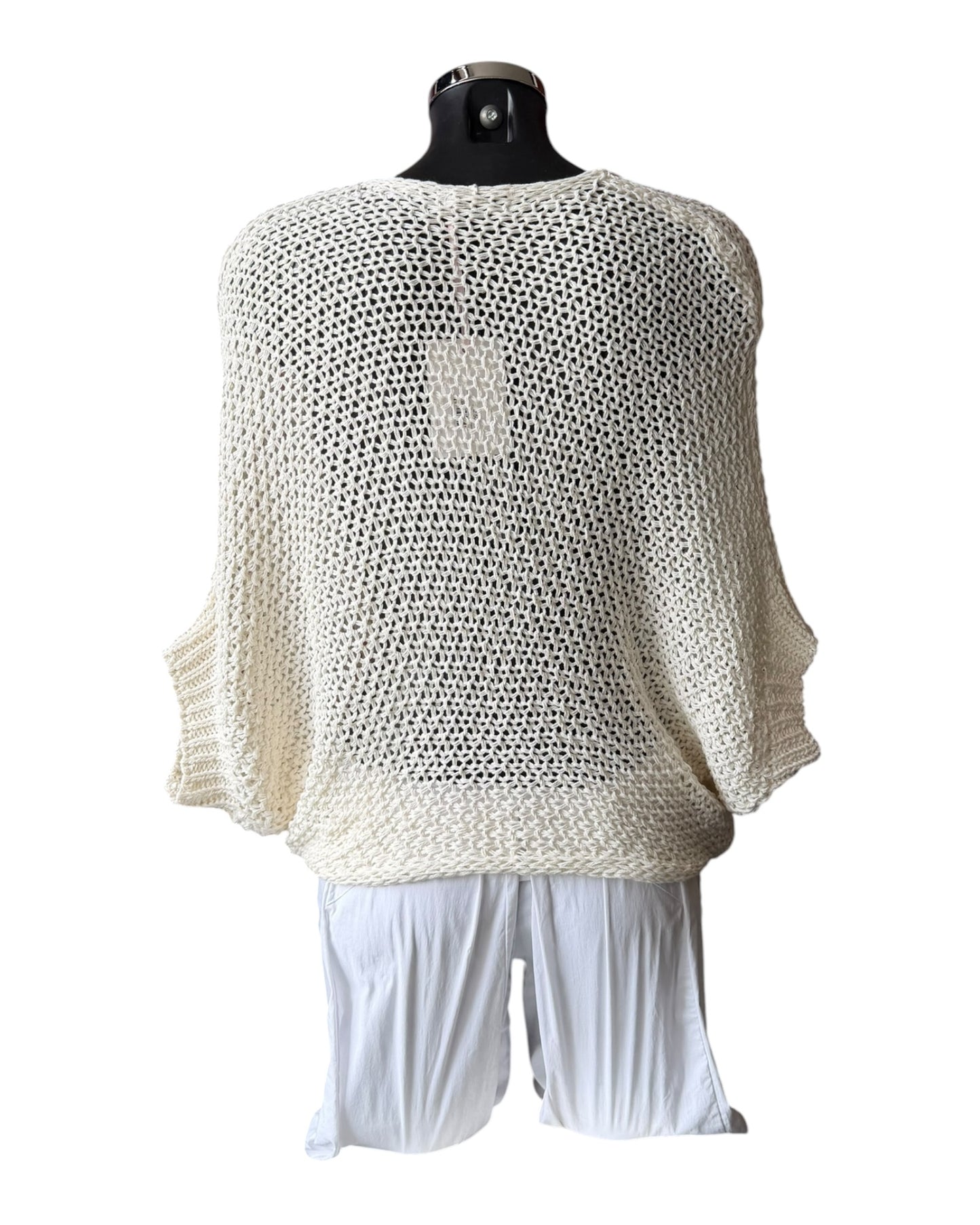 Lauren twist wrap layering jumper - Beige