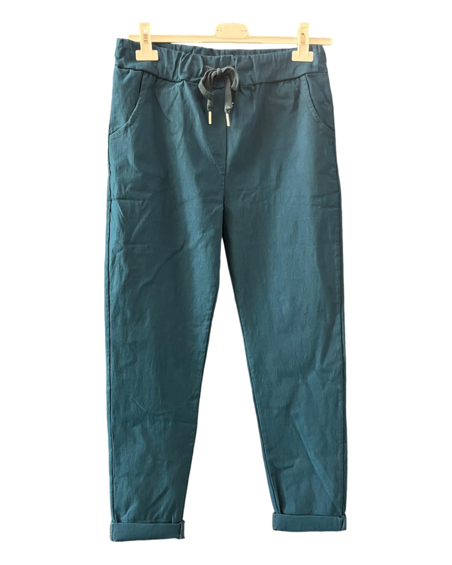 New Aria smooth super stretchy trousers - Teal