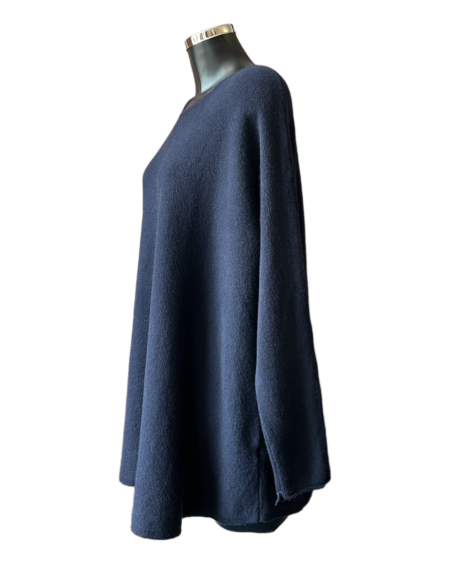 Sally soft knit swing jumper - Navy
