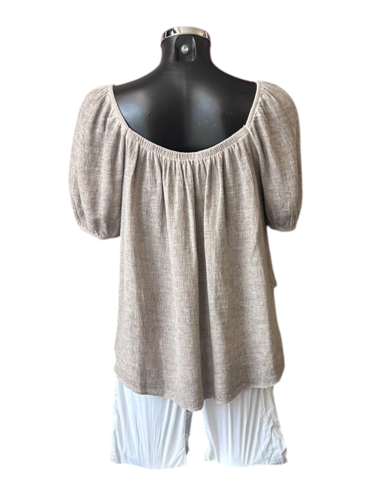 Casey range layered gypsy top - Mocha