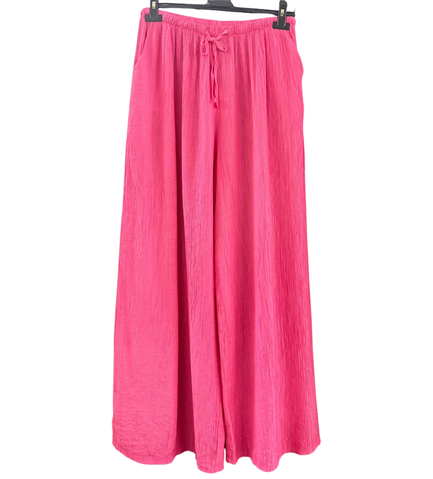 Milly range wide leg trousers - Cerise