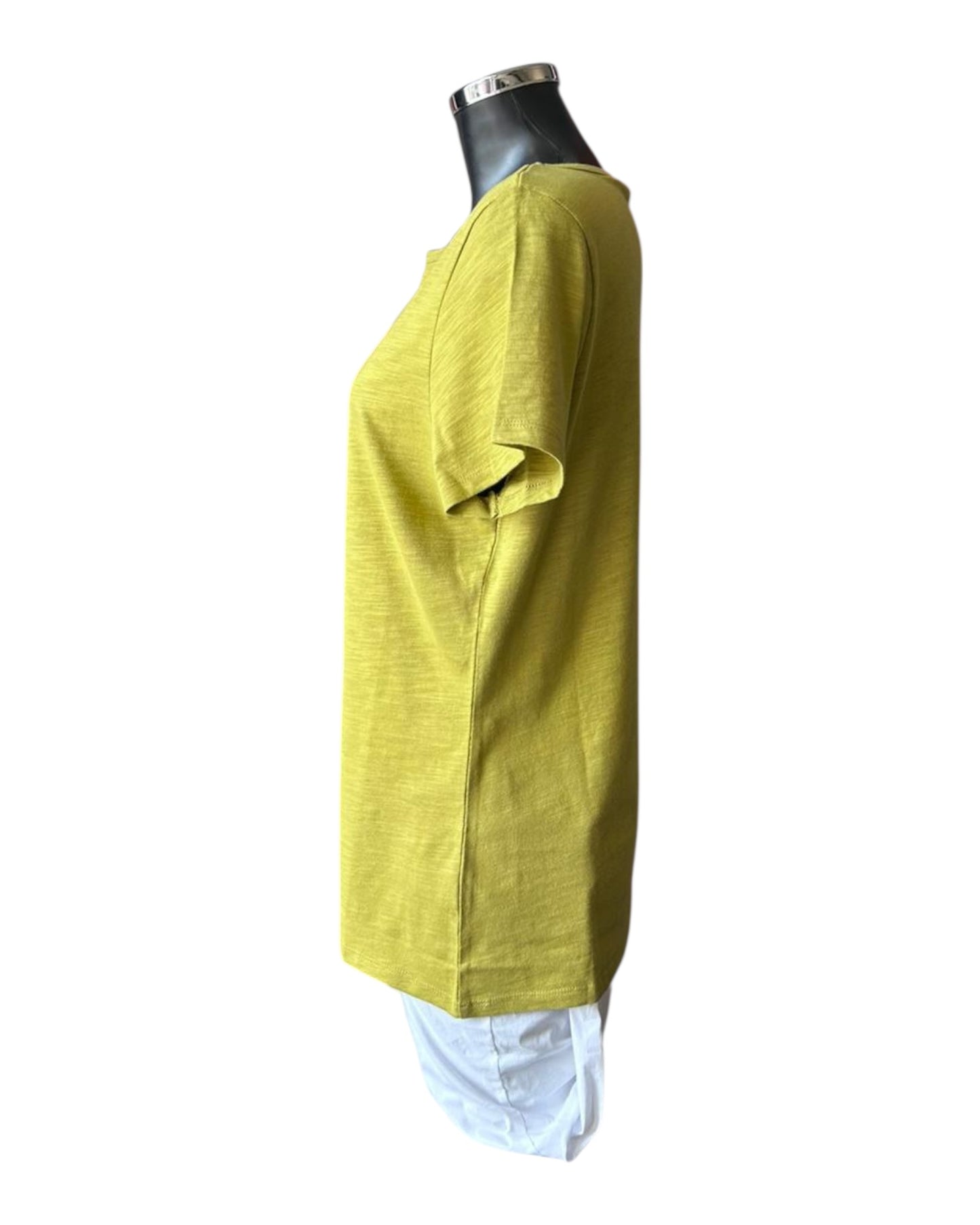 Tirelli short sleeve slim fit  t-shirt - Chartreuse