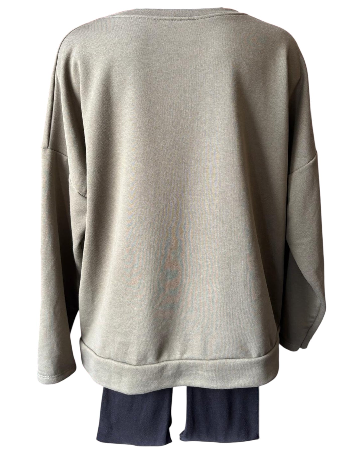 Ellena sweatshirt top - Khaki