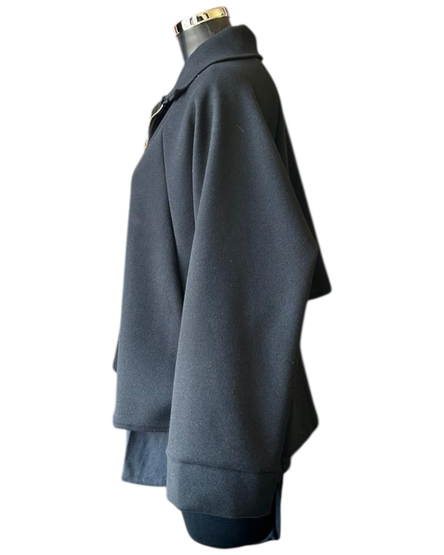Katrina soft touch collared jacket - Black
