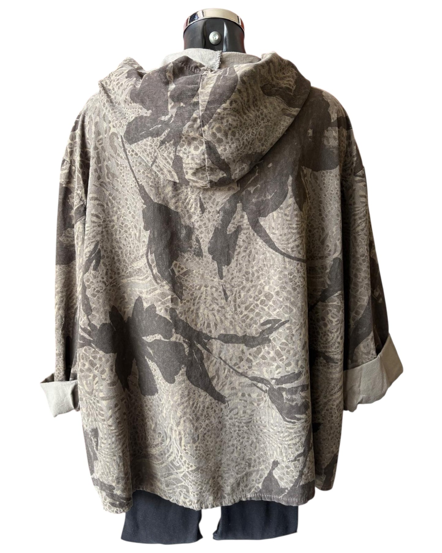 Erica needlecord floral jacket