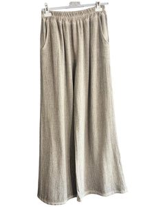 Casey range wide leg trousers - Mocha