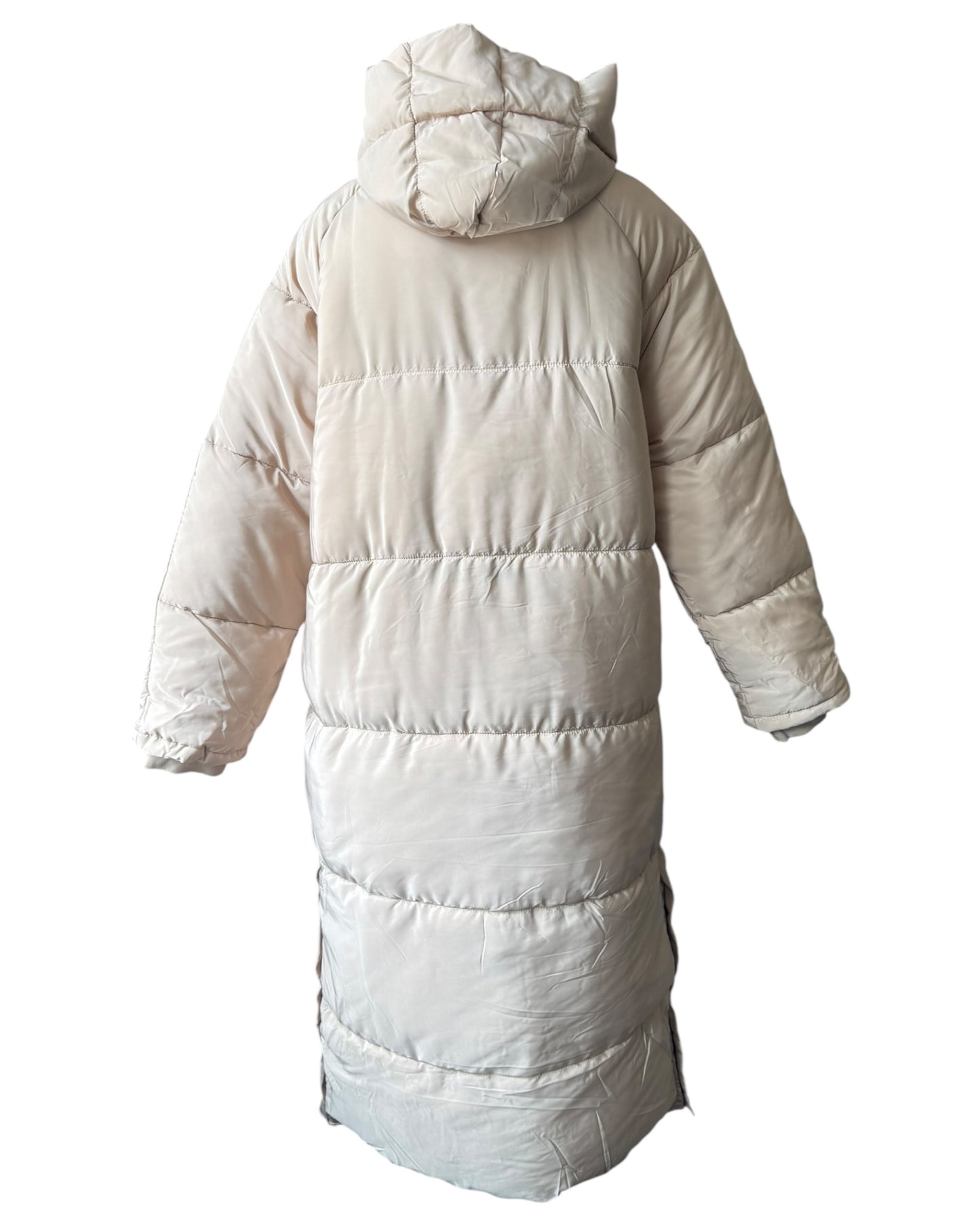 Carley quilted padded winter coat - Cream
