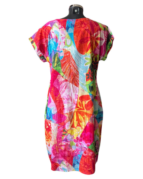 Orientique Jozani print bubble dress