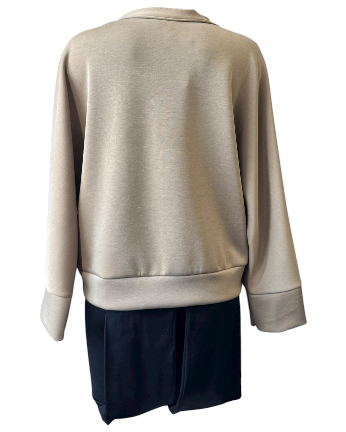 Lola gold button cardigan - Beige