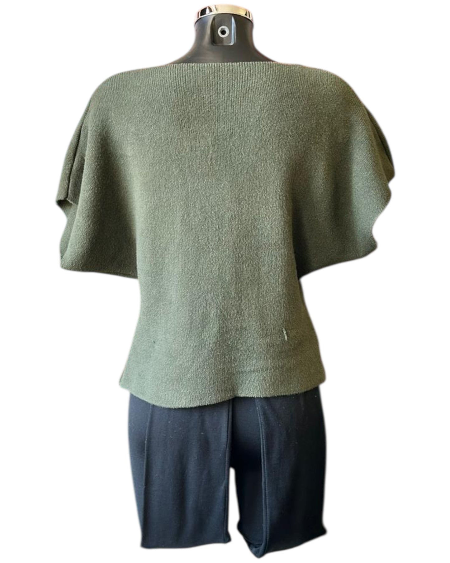 Lisa short sleeve cardigan - Khaki