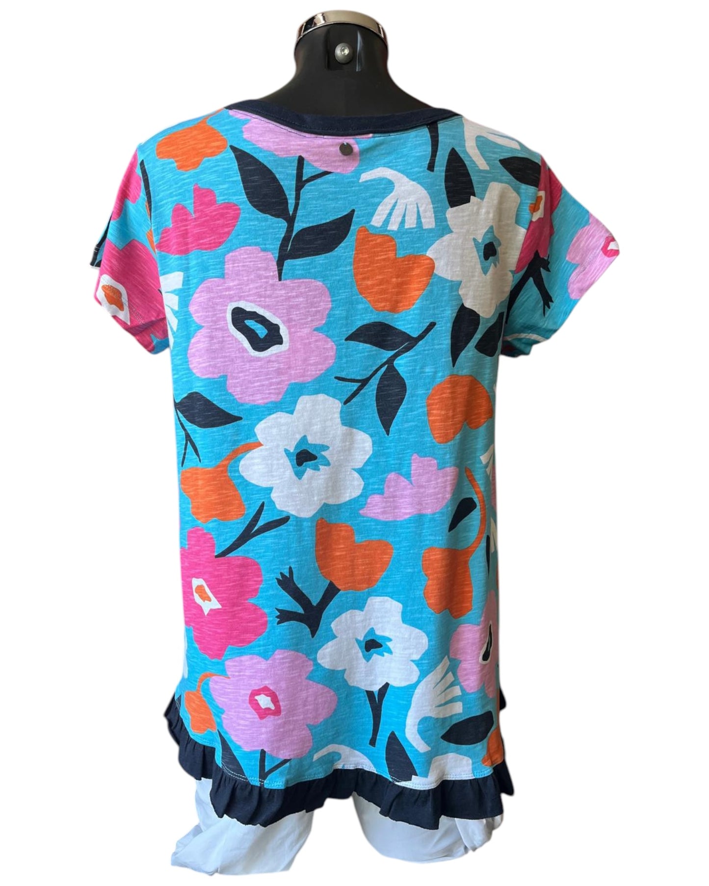 Foil best friller t-shirt - Bold Blooms
