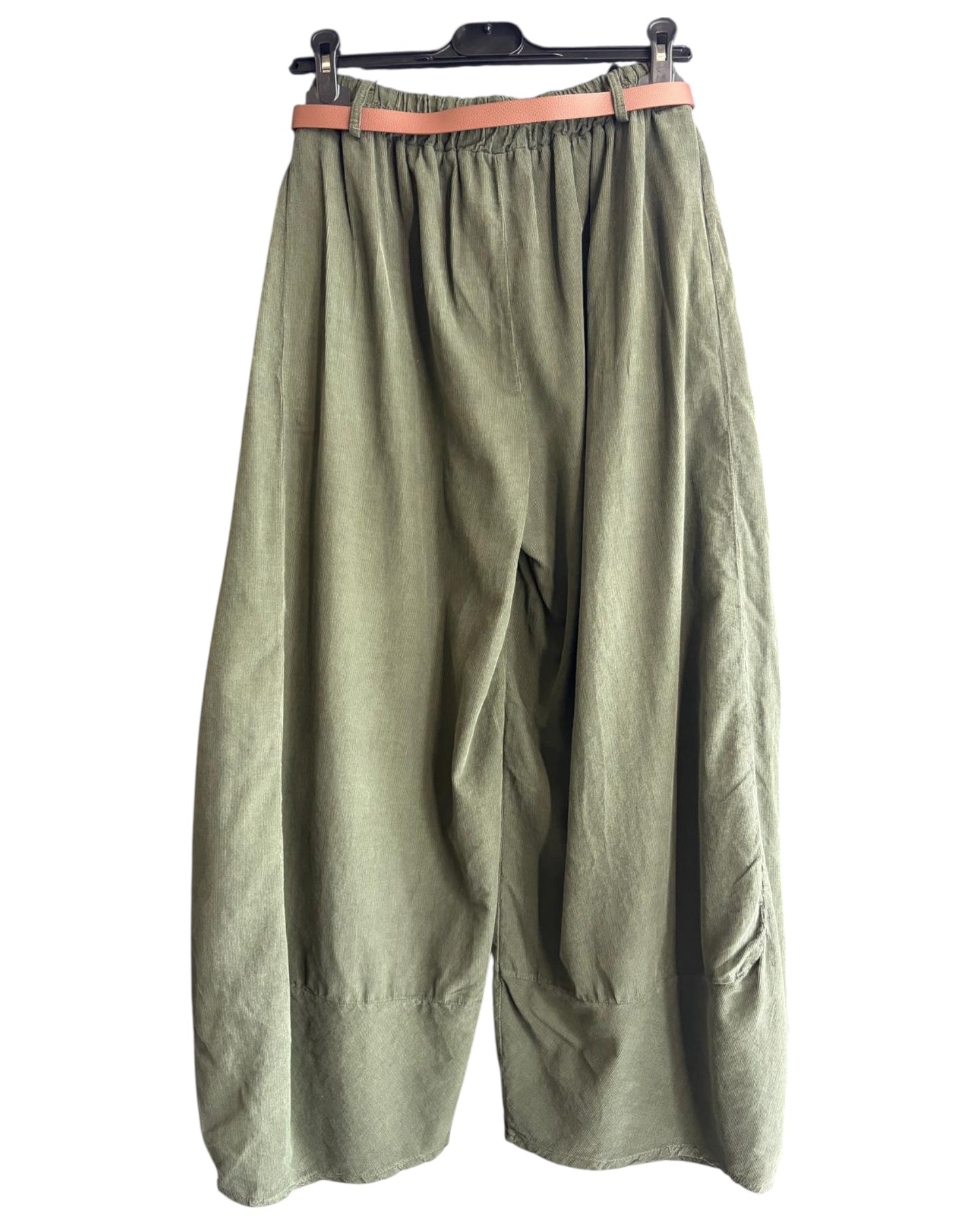 Gia needlecord quirky trousers - Khaki